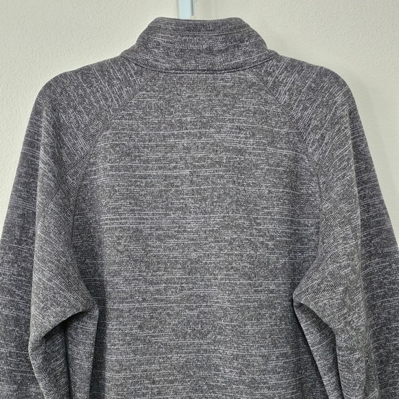PATAGONIA Gray Worn Wear Men's Better 1/4 Zip Pullover Knit Fleece Sweater Sz L - Picture 6 of 15